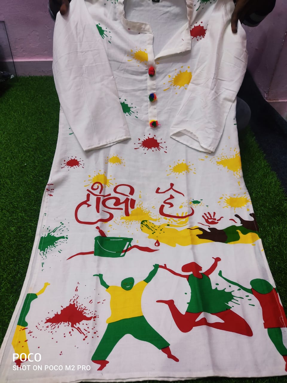 kurti for holi